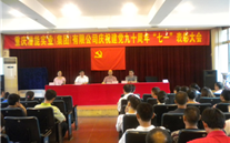 yl34511线路中心集团庆祝建党九十周年“七一”表彰大会